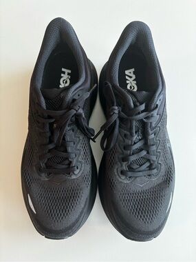 Hoka Women’s Bondi 9 Black Athletic Running Shoes